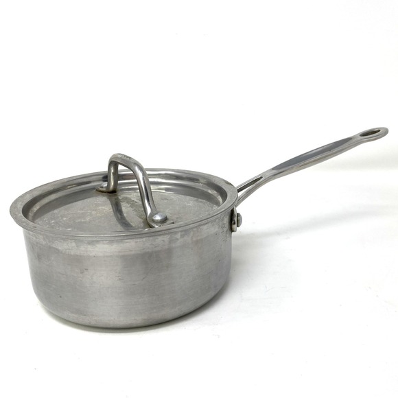 Cuisinart Other - Cuisinart Saucepan + Lid Cover MCP19-16 Stainless Steel 1.5 Qt Induction Ready